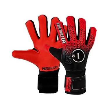 Imagem de Luva de Goleiro Profissional N1 Infantil (Vermelho, 7)