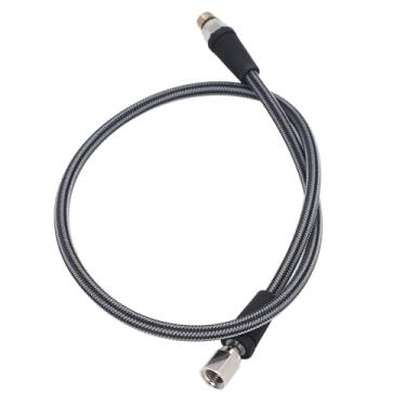 Imagem de TOPINCN Mangueira de Alta Pressão para Regulador de Mergulho, Mangueira de Mergulho Segura Feita de Tecido de Fibra de Carbono Com Rosca 7/16-20UNF, para Recreativo, (80CM)