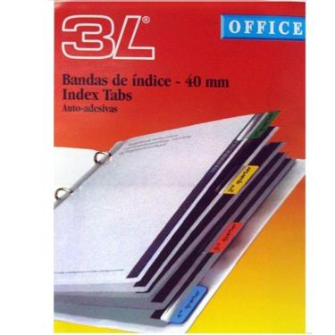 Imagem de Marcador De Pagina 3L Index Tabs 040 mm 10512-S