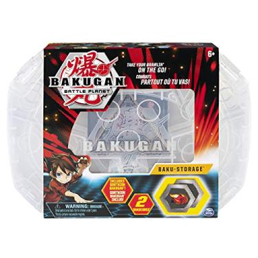 Imagem de Bakugan, Estojo de armazenamento Baku para crianças a partir de 6 anos (branco)