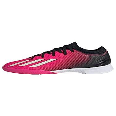 Imagem de adidas X Speedportal.3 Tênis de interior juvenil, Team Shock Pink 2/Zero Met./Core Black, 5.5 Big Kid