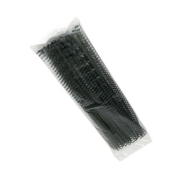 Imagem de Espiral Para Encadernação 17mm Preto Até 100 Fls 100 Unidades - Market