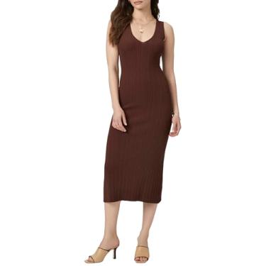 Imagem de PAIGE Vestido Sapphia feminino, Rum Uva, GG