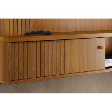 Imagem de Bancada Suspensa Aurora para TV de até 65 polegadas - Cumaru - Madetec