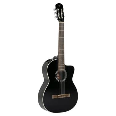Imagem de Violão Takamine Nylon Elétrico Clássico C/ Cutaway Gc2ce Blk & Tp4t