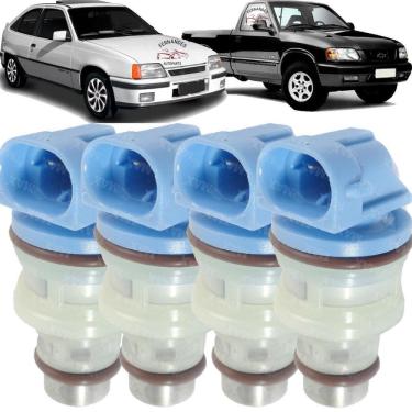 Imagem de Kit 4 Bico Injetores Gm Monza Kadett Ipanema Blazer S10 Novo