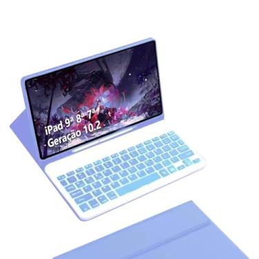 Imagem de Capa De Teclado Sem Fio Bluetooth Para Samsung Tab S7/s8