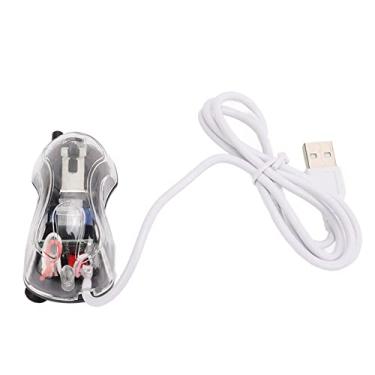 Imagem de KIMISS Mini Bomba de Oxigênio Aquário Silencioso para Peixes e Tartarugas - Aerador Compacto de Oxigênio para Tanques de Peixes, Ideal para Melhorar a Saúde Aquática (Fonte de energia USB em todo o