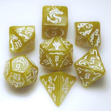 Imagem de Conjunto de dados Dungeon and Dragons D&D MTG 7-Die RPG Polyhedral - M