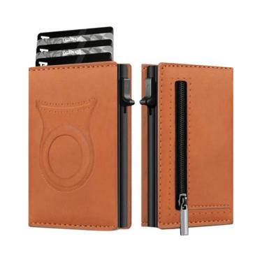 Imagem de Carteira Minimalista Para Cartões De Crédito Em Fibra De Carbono Com R