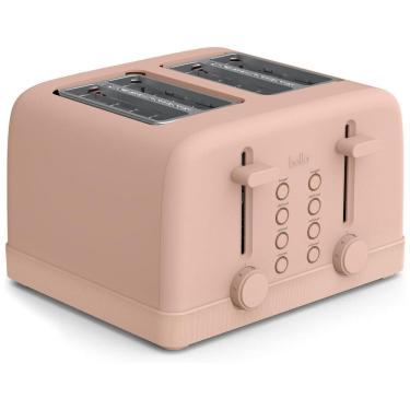 Imagem de BELLA Torradeira 4 Fatias com 6 Níveis de Tostagem, Funções Reaquecer e Cancelar, Bandeja Removível, 900W - Blossom