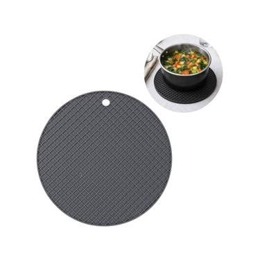 Imagem de Descanso Panela Apoio Suporte ProtetorTérmico Silicone 20cm