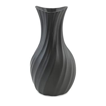 Imagem de Ceraflame Vaso de Cerâmica Gode 32cm Grafite - Decor