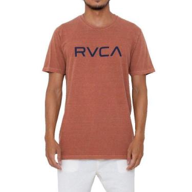 Imagem de Camiseta Rvca Big Rvca Pigment Dye Masculina Marrom
