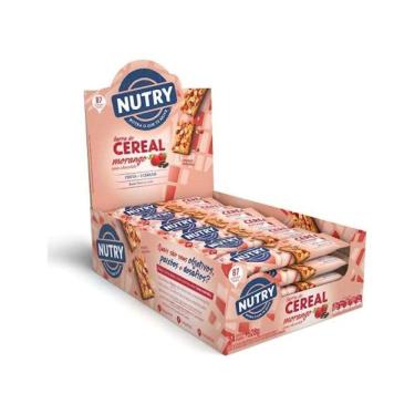 Imagem de Barra Cereal Nutry Morango Chocolate 22g C/24 Unid