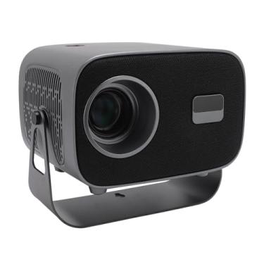 Imagem de Projetor Inteligente, Projetor de Filme Com Controle Remoto 4K 5.0 Suporte HD Interface Multimídia WiFi 6 Foco Automático para 11 para Casa (Plugue UE 100‑240V)