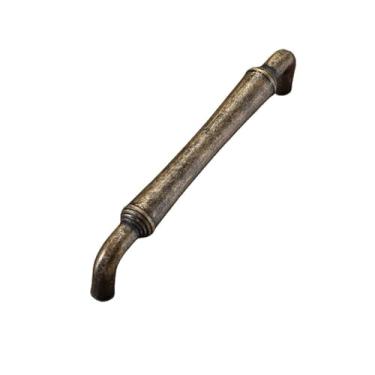 Imagem de Armário puxar alças de metal bronze guarda-roupa 128mm gaveta da cozinha maçaneta da porta do armário botões de móveis, 659,128