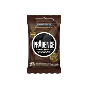 Imagem de Preservativo Prudence Cores & Sabores Chocolate - 3 unidades