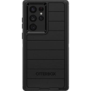 Imagem de OtterBox Capa Defender Pro e clipe de cinto para Samsung Galaxy S22 Ultra (não é para S22, Plus ou outros modelos) (preto)