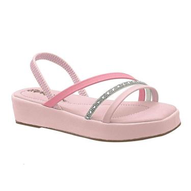 Imagem de Sandália Infantil Agata Flat Nude Pé com Pé 44070-420-Feminino