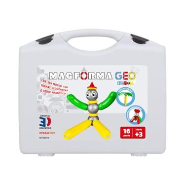 Imagem de Magforma GEO Creations 16 peças jogo magnético