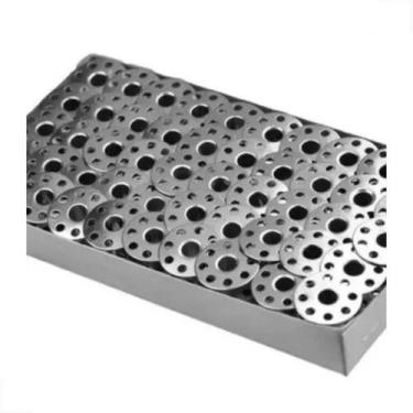 Imagem de Kit C/ 100 Bobina Carretilha Máquina Costura Reta Industrial - Donwei