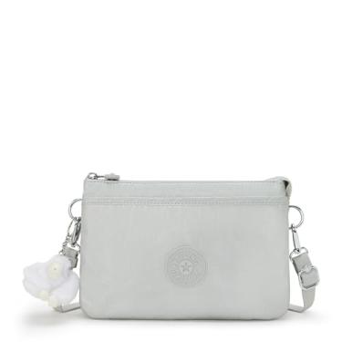 Imagem de Kipling Bolsa tiracolo feminina RiRi, Novo metálico brilhante, 9.5''L x 6.25''H x 2.5''D