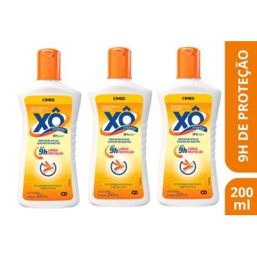 Imagem de Kit 3 Repelente Xô Inseto Loção de Proteção 200ml - Cimed