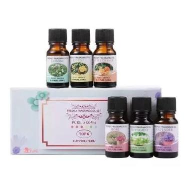 Imagem de Difusor de Aromas 500ml com controle e 6 Essências - KIT DIFUSOR
