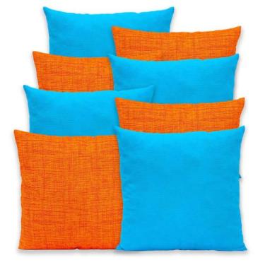 Imagem de Kit 8 Capas de Almofada c/ Zíper 40x40cm Gorgurinho - Rafaloro Enxovai