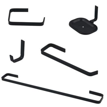 Imagem de Kit Stander Preto Fosco - Li Metais