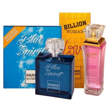 Imagem de Billion Woman Love + Blue Spirit - Paris Elysees, 100ml