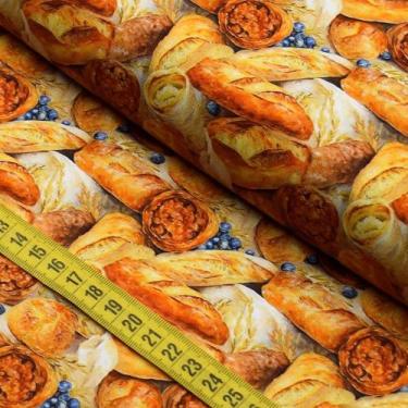 Imagem de Tecido Estampado para Patchwork - Padoca 1 (0,50x1,40) - Fabricart