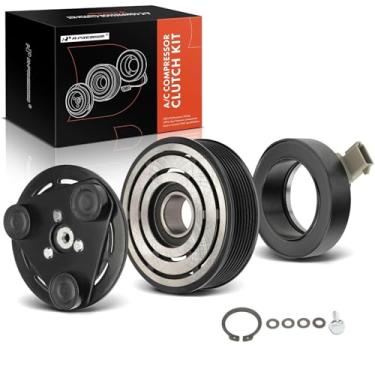 Imagem de A-Premium Kit de reparo de conjunto de embreagem de compressor A/C compatível com Ford F-150 2003, Escape, E-150 E-250 Econoline, Excursion, Expedition e Lincoln Navigator 1998-2001, substituição #