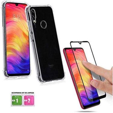 Imagem de KIT Capa Anti Shock Impactos Xiaomi Redmi Note 7 + Película Blindada 3