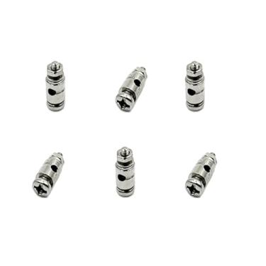Imagem de URIMPAVIDO 6PCS 2.1mm RC Airplane Adjustable Pushrod Connector Push Rod Linkage Stopper for DIY Model Toy Plane RC Airplane Helicopter Parts (2.1mm)