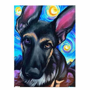 Imagem de Artesanato Pintura Com Diamante Diy 20x30 - PASTOR TX218 - PPSHOP