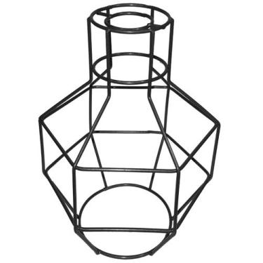 Imagem de Cupula de Aramado Granada Preto Para Pendentes e Abajures G - CM GLASS