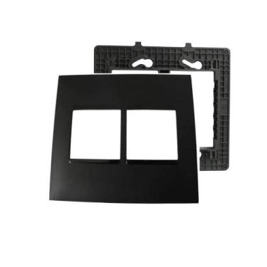 Imagem de Placa Espelho 4x4 4 mod. Legrand Pial Plus+(mais) 618512PT+