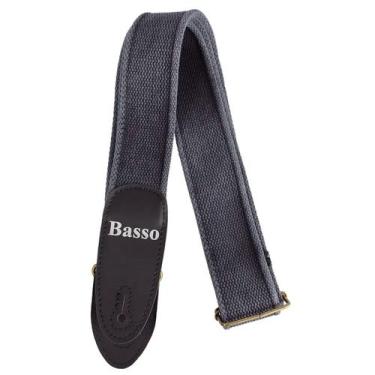 Imagem de Correia Alça Basso Violão Guitarra Baixo Ex 01 Preto