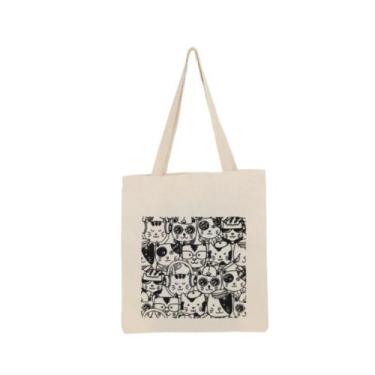 Imagem de Bolsa Ecobag 100% algodão GATOS - CARIOCA MAIS