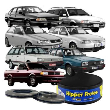 Imagem de Par Disco Freio Diantiero Ventilado Royale Versailles Gol - HIPPER FRE