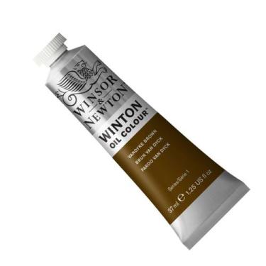 Imagem de Tinta À Óleo Para Tela Winton 37ml 676 S1 Vandyke Brown - Winsor & New
