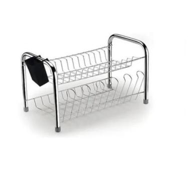 Imagem de Escorredor De Pratos Duplo Com Porta Talher - Aguia