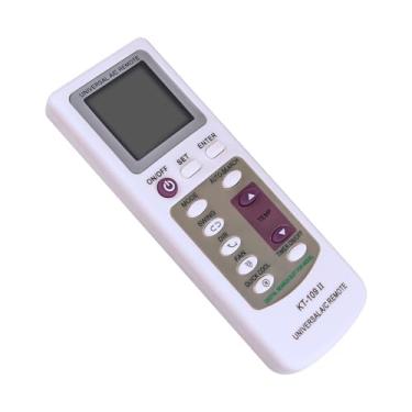 Imagem de Controle remoto universal substituído KT-109II - ALLIMITY - Adequado para ar condicionado CA TV/áudio KT-109 II KT-109II KT-109 II