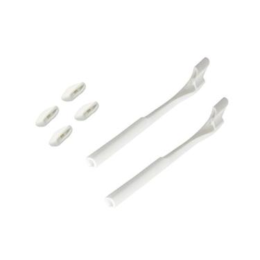 Imagem de Glintbay Kit de borracha para protetores de nariz e meias auriculares para óculos de sol Oakley Half Jacket 2.0/2.0 XL, Branco