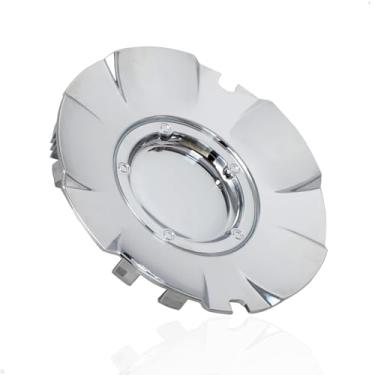 Imagem de FUSCH Tampas de Centro de Roda Cromadas Calotas(Serve para Rodas de Liga Leve de 20" e 5 Raios) Compatíveis com Chevrolet Silverado 1500 Ss 2003-2007, Suburban 1500 2003-2006 e Gmc