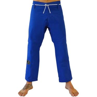 Imagem de Keiko, Calça de Kimono Jiu Jitsu, Rip Stop, Azul, A3