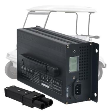 Imagem de Carregador de carrinhos de golfe 48V 20A Carregador de carrinho de golfe 48 volts Club Car para carregamento de bateria de chumbo-ácido,48V 20A with 2 Pin Style Plug