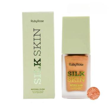 Imagem de Iluminador Líquido Natural Glow - Silk Skin - Ruby Rose - Sun Kissed